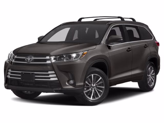 2019 Predawn Gray Mica Toyota Highlander XLE AWD SUV