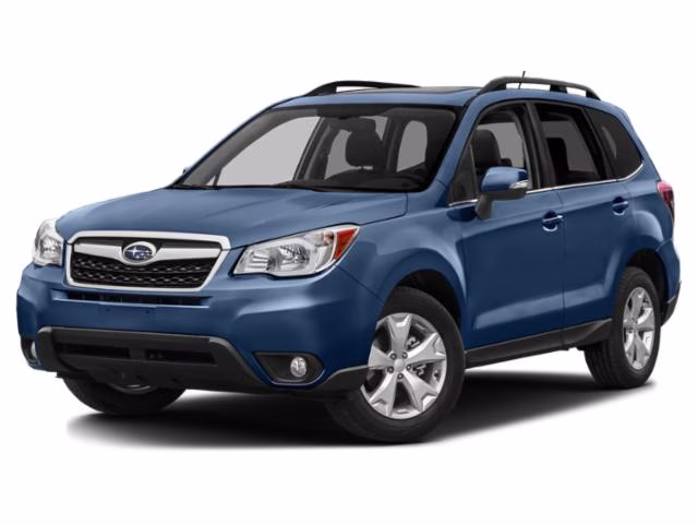 2015 Quartz Blue Pearl Subaru Forester 2.5i Touring AWD SUV