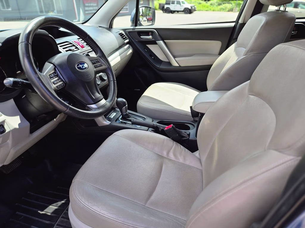 2015 Quartz Blue Pearl Subaru Forester 2.5i Touring AWD SUV