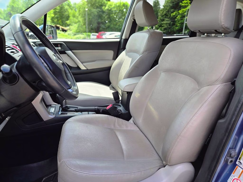 2015 Quartz Blue Pearl Subaru Forester 2.5i Touring AWD SUV