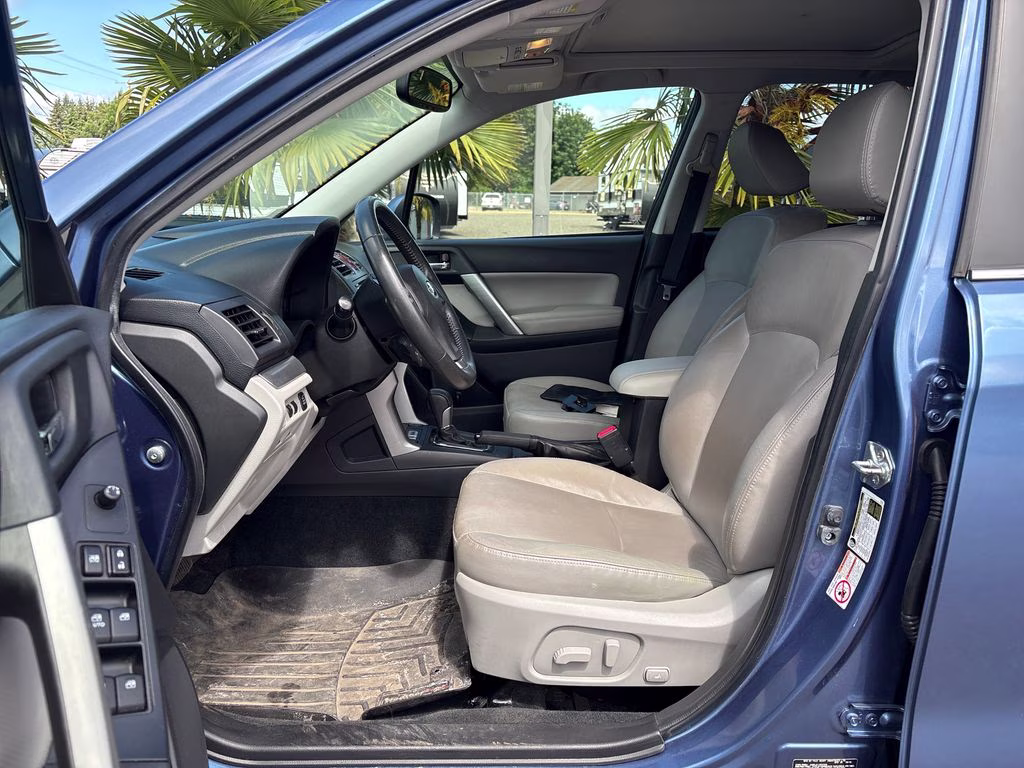 2015 Quartz Blue Pearl Subaru Forester 2.5i Touring AWD SUV