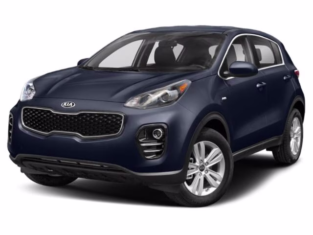 2019 Pacific Blue Kia Sportage LX AWD SUV