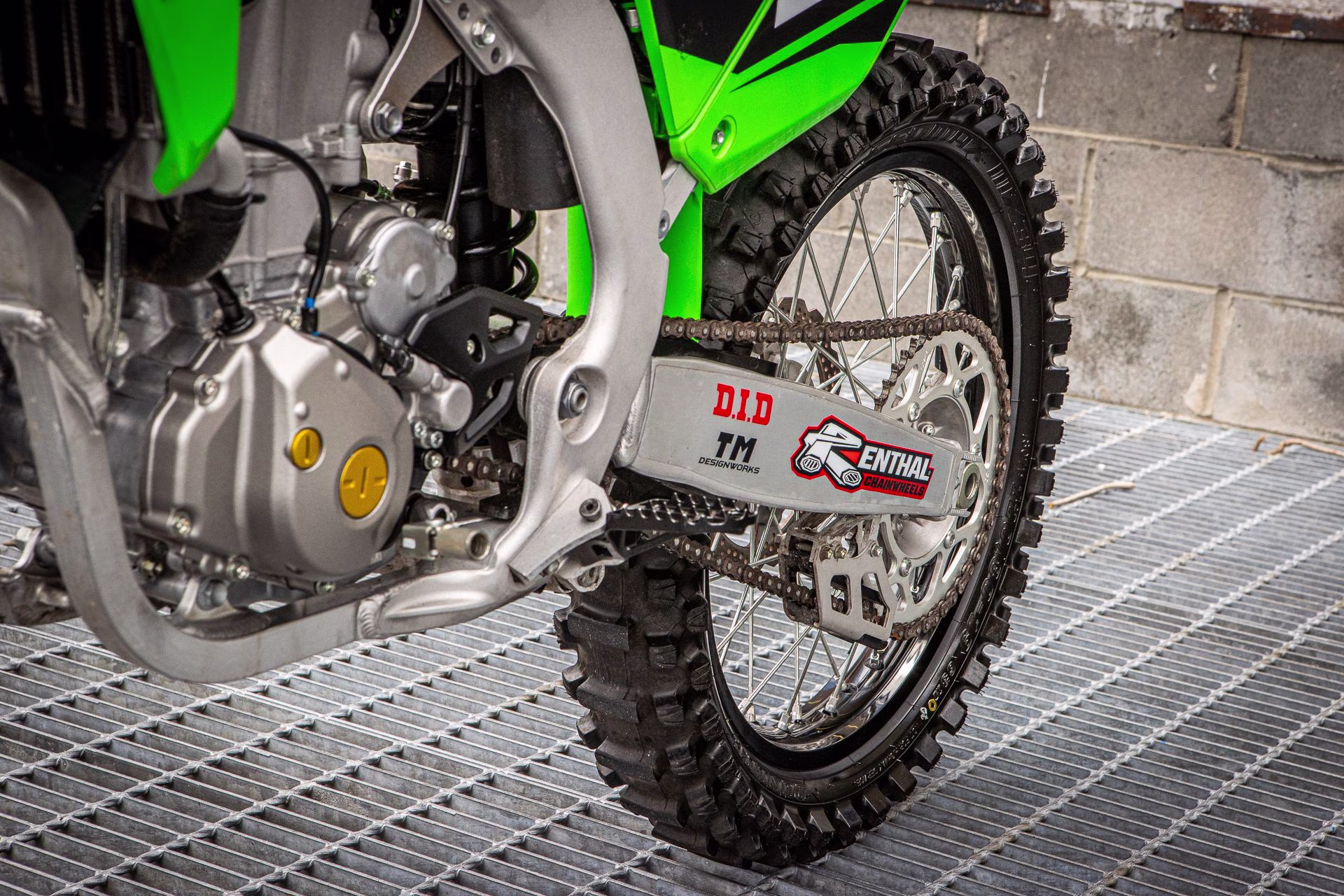 2024 Lime Green Kawasaki KX 450 Motorcycle