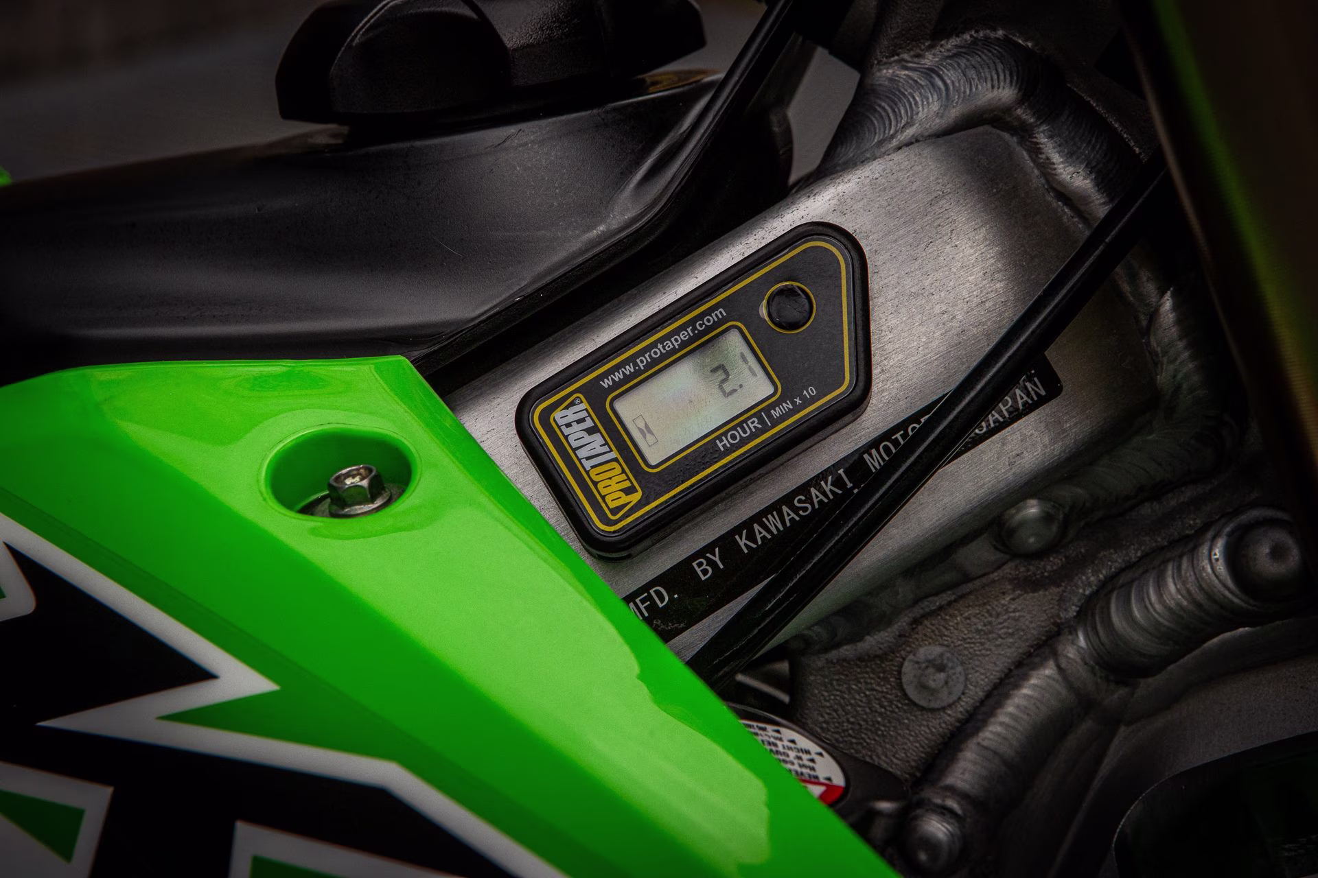 2024 Lime Green Kawasaki KX 450 Motorcycle