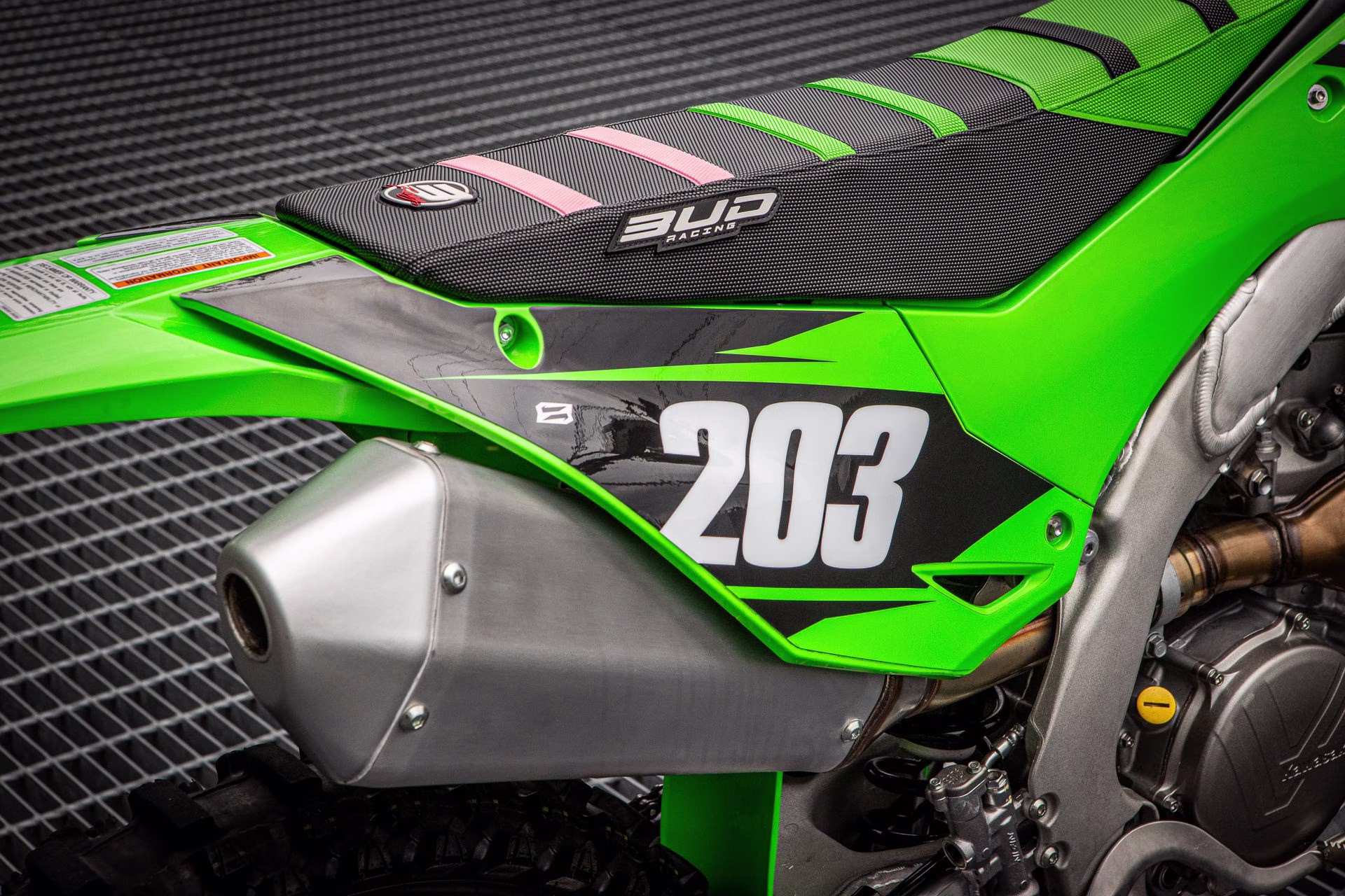 2024 Lime Green Kawasaki KX 450 Motorcycle