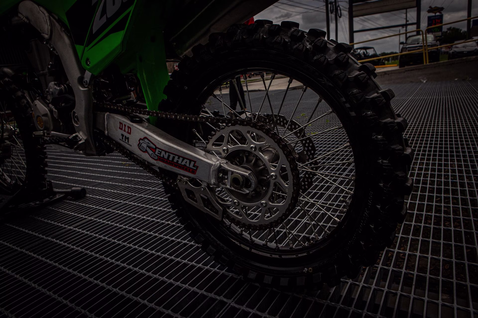 2024 Lime Green Kawasaki KX 450 Motorcycle