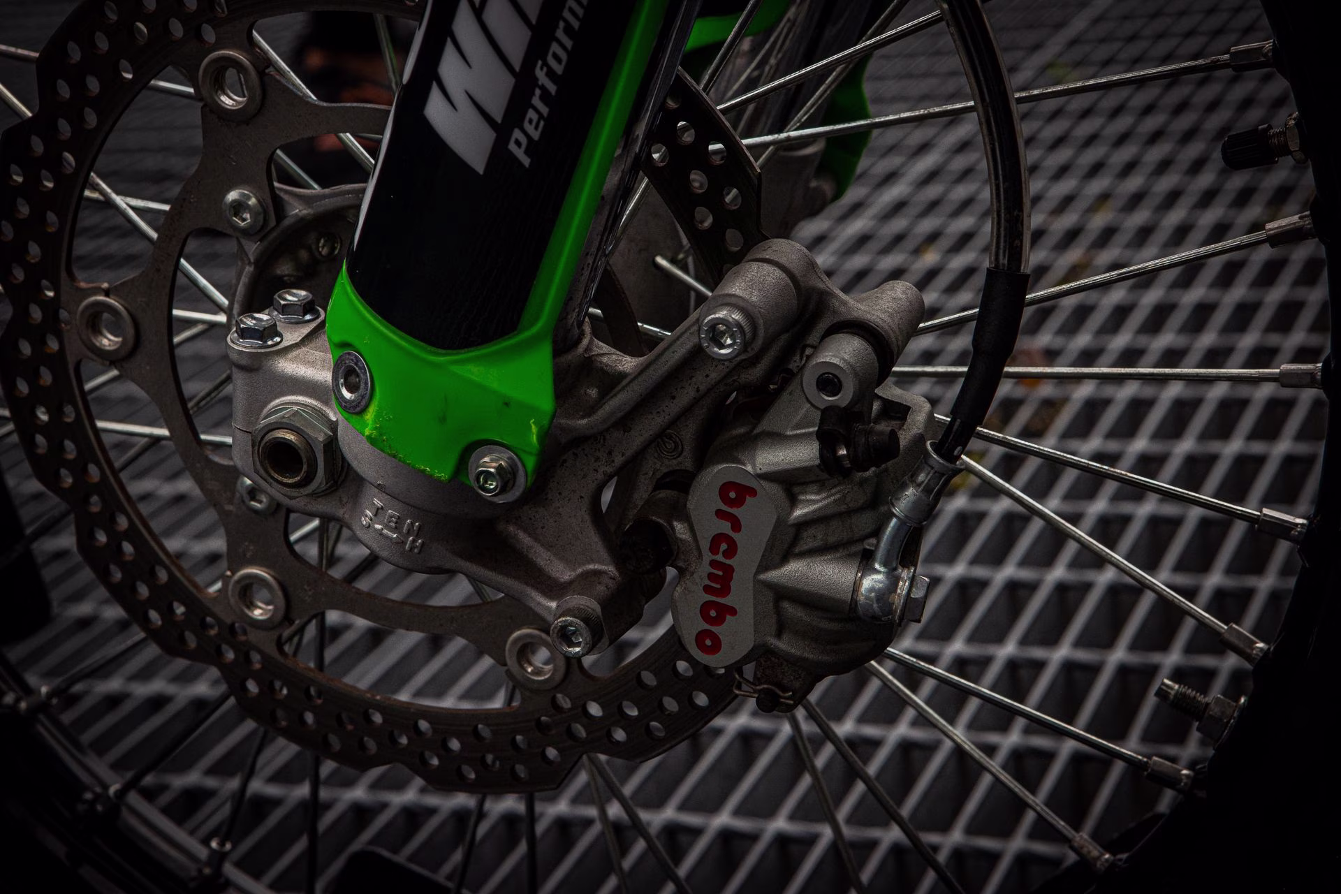 2024 Lime Green Kawasaki KX 450 Motorcycle