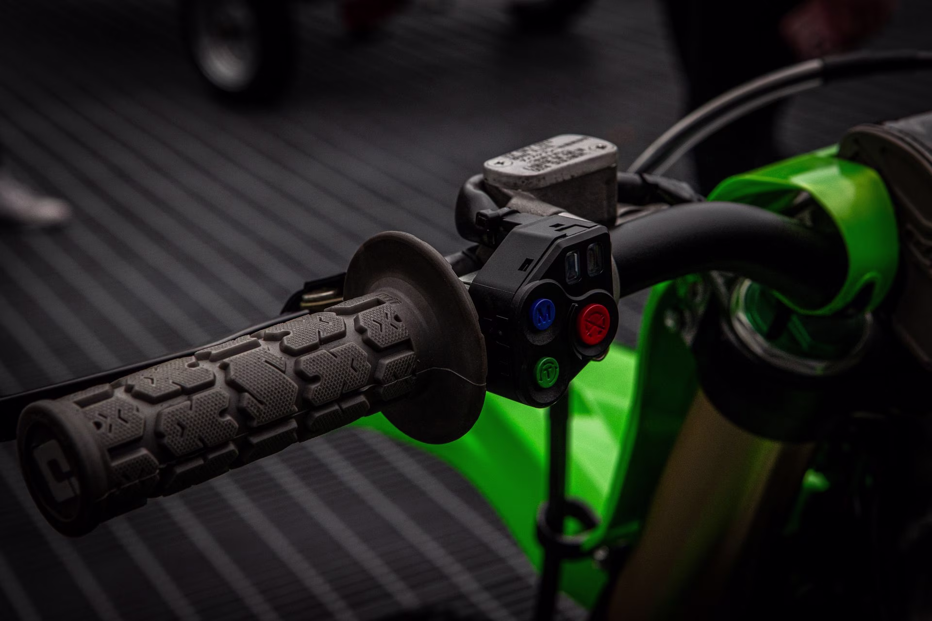 2024 Lime Green Kawasaki KX 450 Motorcycle