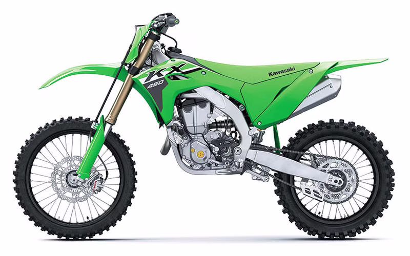 2024 Lime Green Kawasaki KX 450 Motorcycle