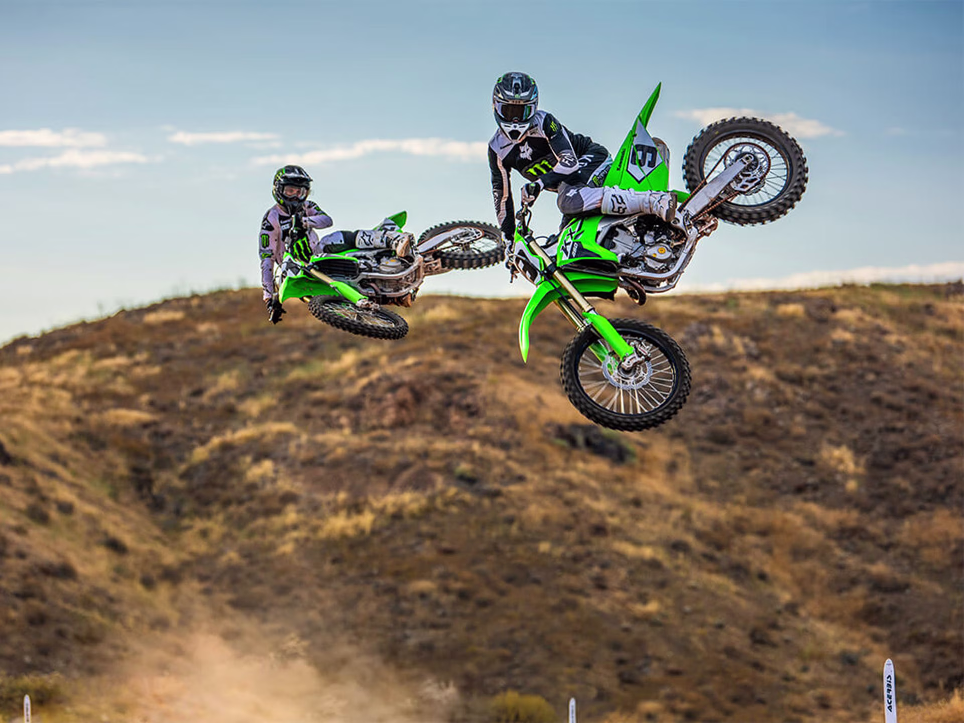 2024 Lime Green Kawasaki KX 450 Motorcycle