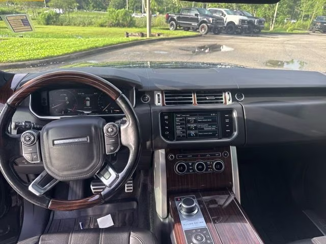 2015 Santorini Black Metallic Land Rover Range Rover Supercharged 4X4 SUV