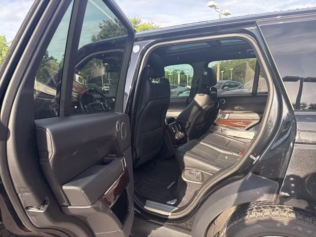 2015 Santorini Black Metallic Land Rover Range Rover Supercharged 4X4 SUV