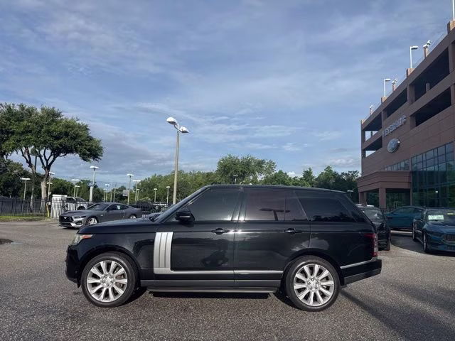 2015 Santorini Black Metallic Land Rover Range Rover Supercharged 4X4 SUV