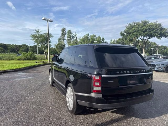 2015 Santorini Black Metallic Land Rover Range Rover Supercharged 4X4 SUV