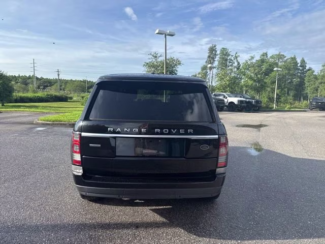 2015 Santorini Black Metallic Land Rover Range Rover Supercharged 4X4 SUV