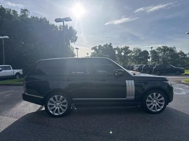 2015 Santorini Black Metallic Land Rover Range Rover Supercharged 4X4 SUV