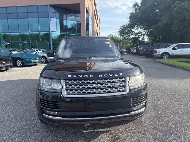 2015 Santorini Black Metallic Land Rover Range Rover Supercharged 4X4 SUV