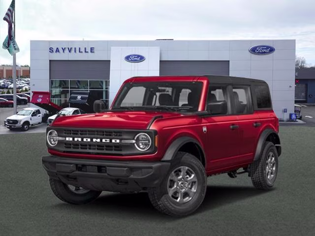 2026 Ruby Red Metallic Tinted Clearcoat Ford Bronco Big Bend 4 Door 4x4 4X4 SUV