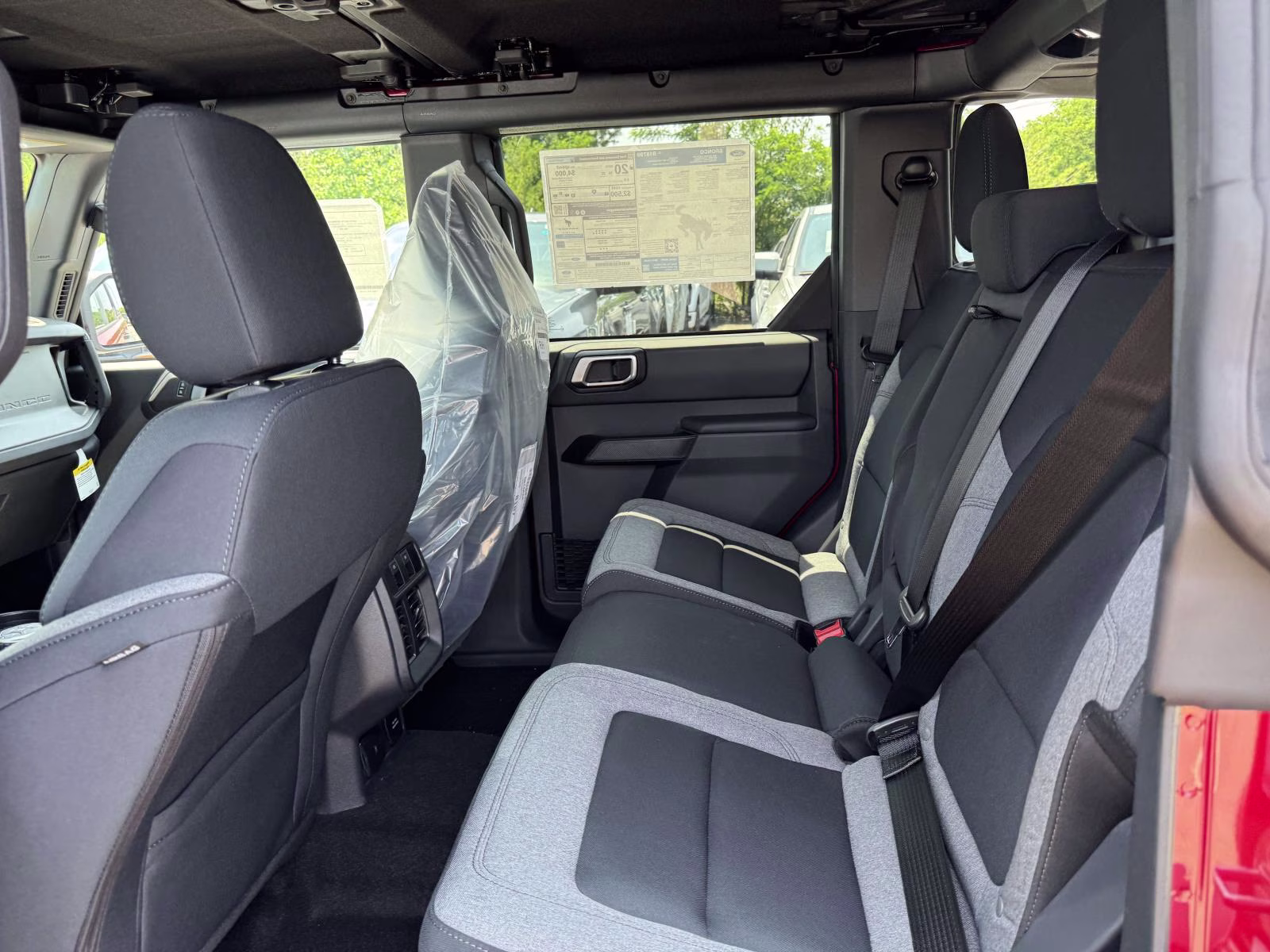 2026 Ruby Red Metallic Tinted Clearcoat Ford Bronco Big Bend 4 Door 4x4 4X4 SUV