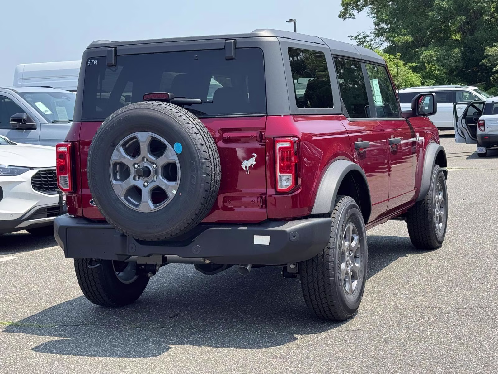 2026 Ruby Red Metallic Tinted Clearcoat Ford Bronco Big Bend 4 Door 4x4 4X4 SUV