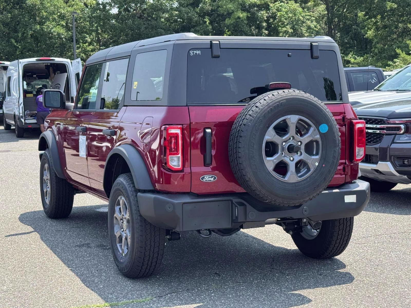 2026 Ruby Red Metallic Tinted Clearcoat Ford Bronco Big Bend 4 Door 4x4 4X4 SUV