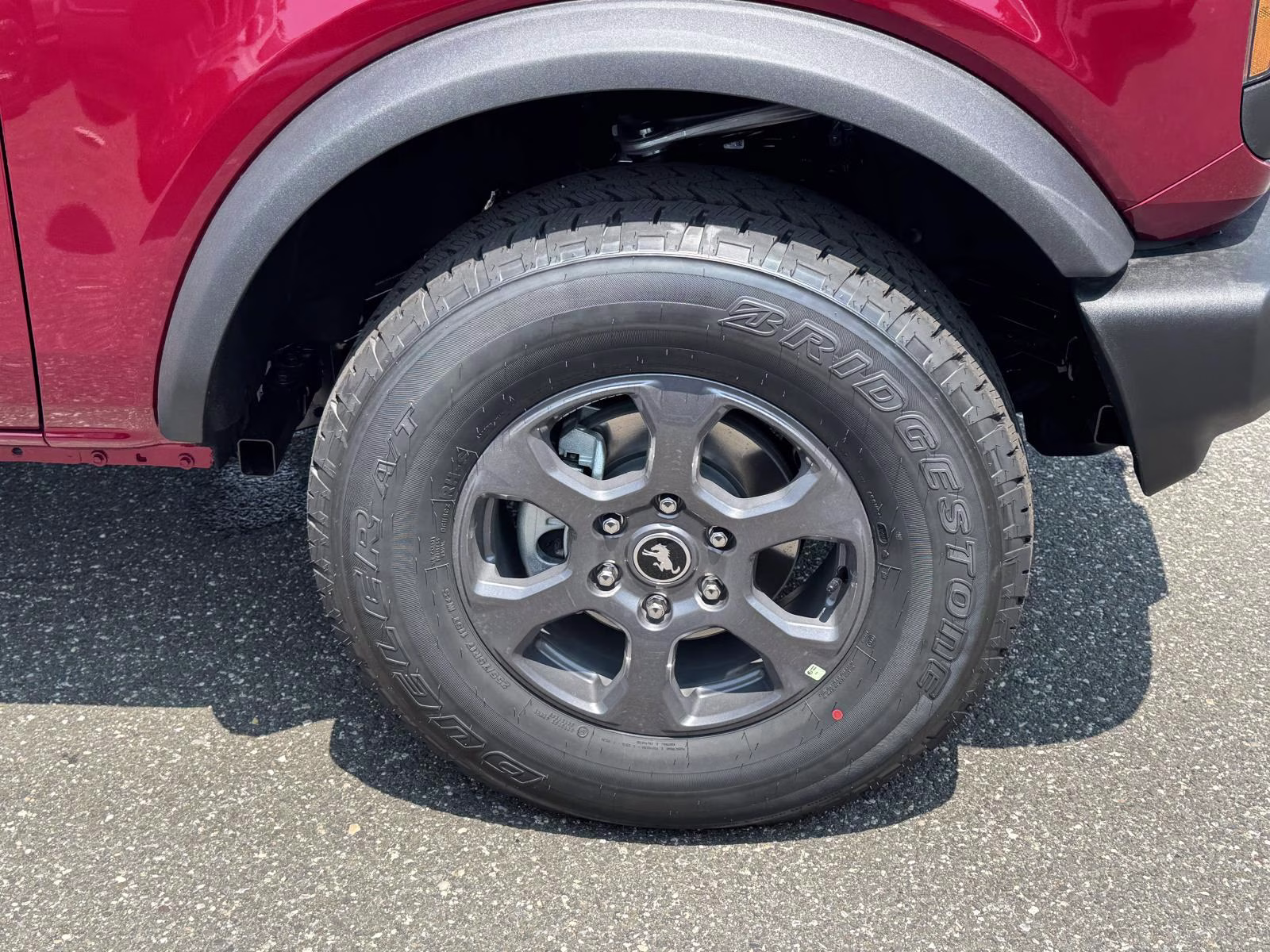 2026 Ruby Red Metallic Tinted Clearcoat Ford Bronco Big Bend 4 Door 4x4 4X4 SUV