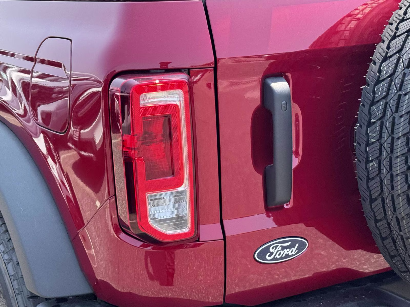 2026 Ruby Red Metallic Tinted Clearcoat Ford Bronco Big Bend 4 Door 4x4 4X4 SUV
