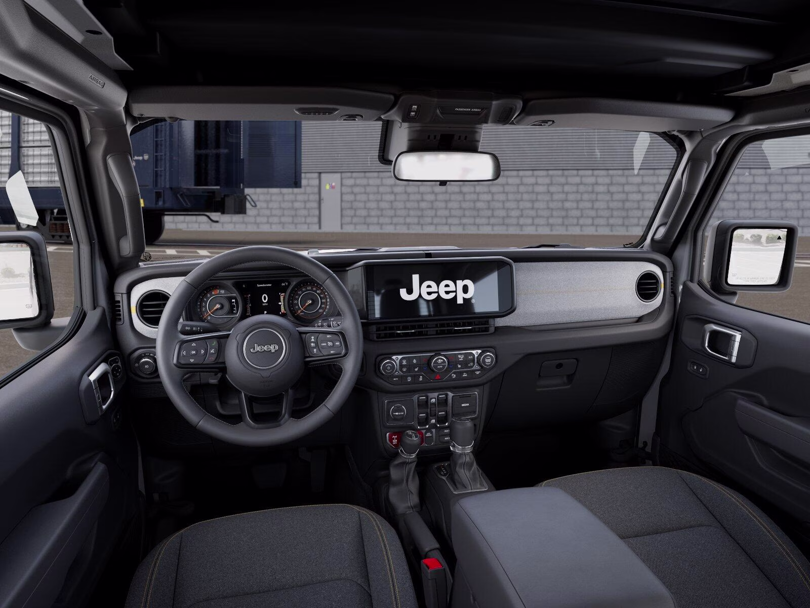 2026 Bright White Clear Coat Jeep Wrangler Wrangler 4-door Willys 4X4 4-door