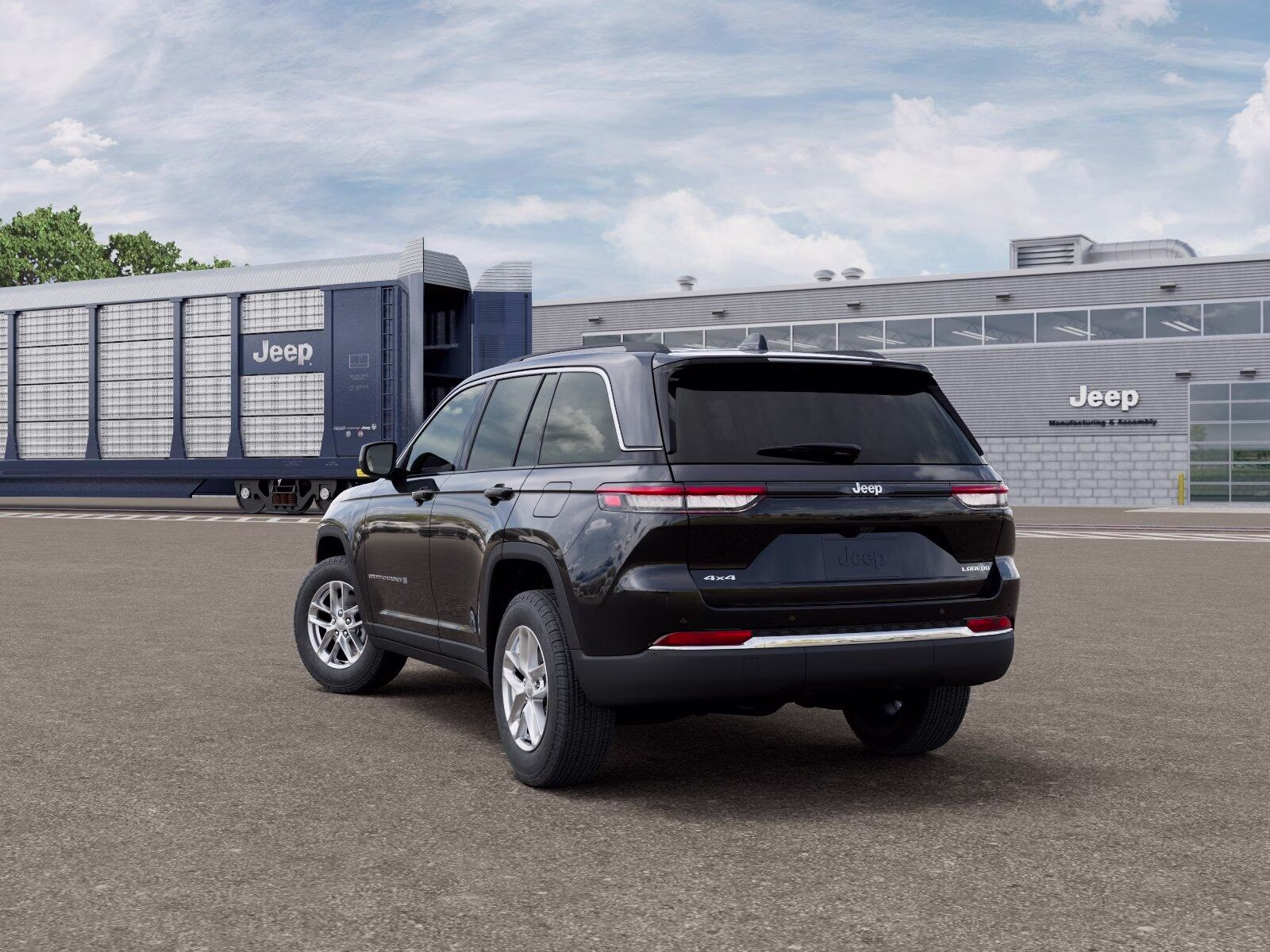 2026 Diamond Black Crystal Pearl Coat Jeep Grand Cherokee Grand Cherokee Laredo 4x4 4X4 SUV