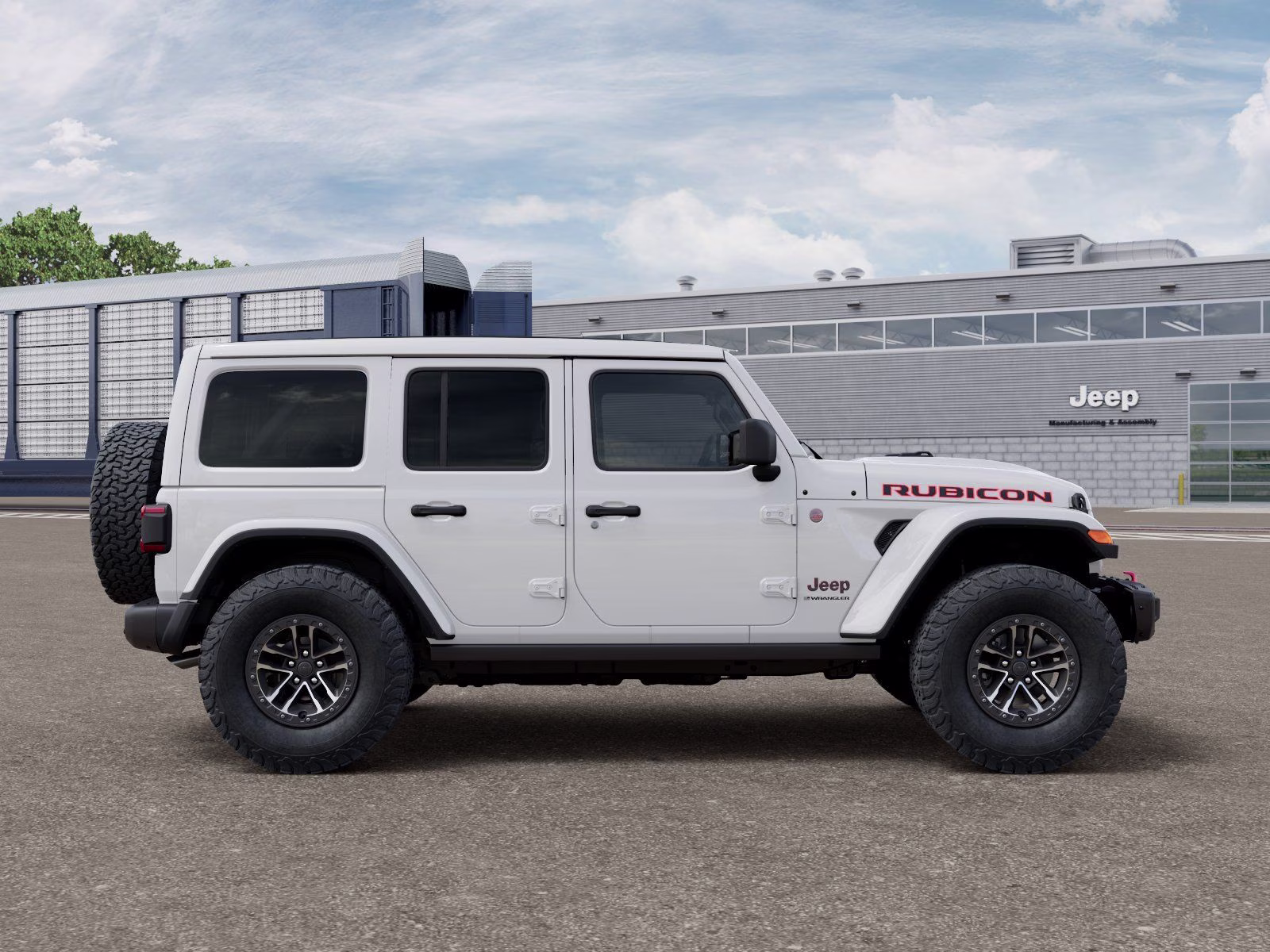 2026 Bright White Clearcoat Jeep Wrangler Rubicon X 4X4 SUV