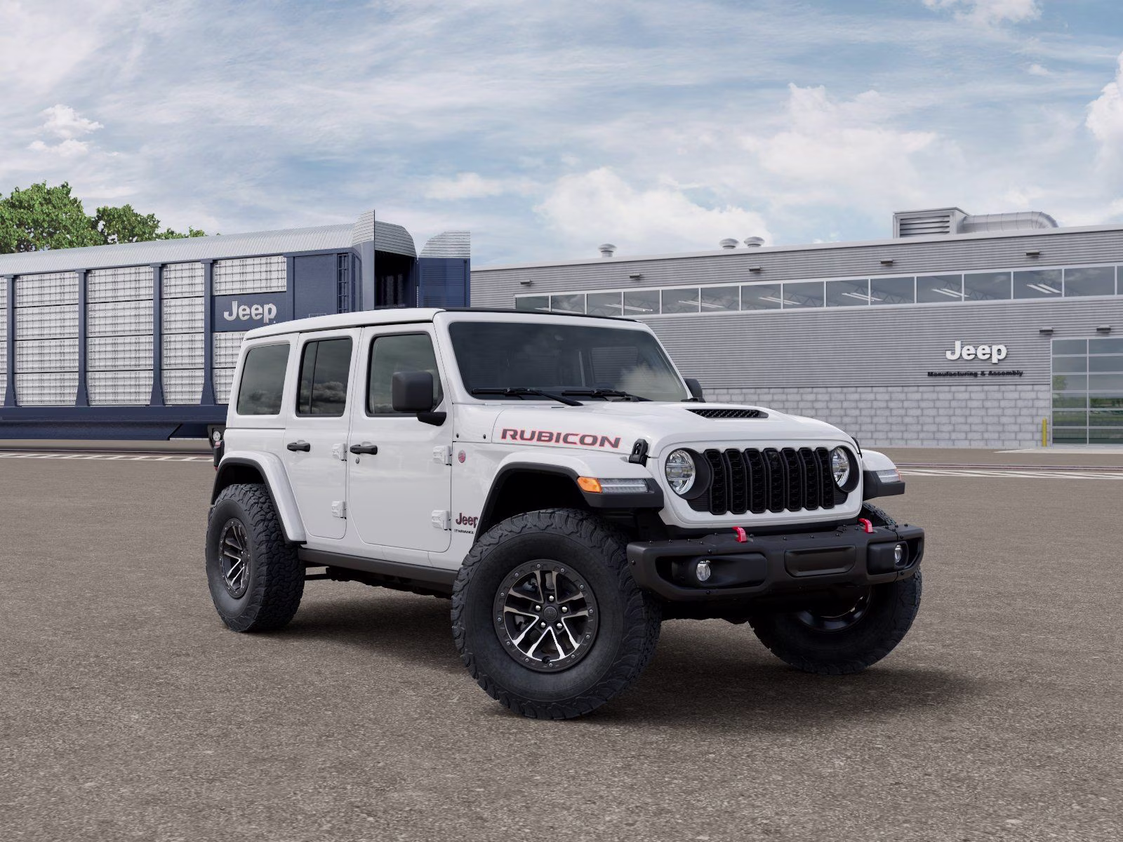 2026 Bright White Clearcoat Jeep Wrangler Rubicon X 4X4 SUV