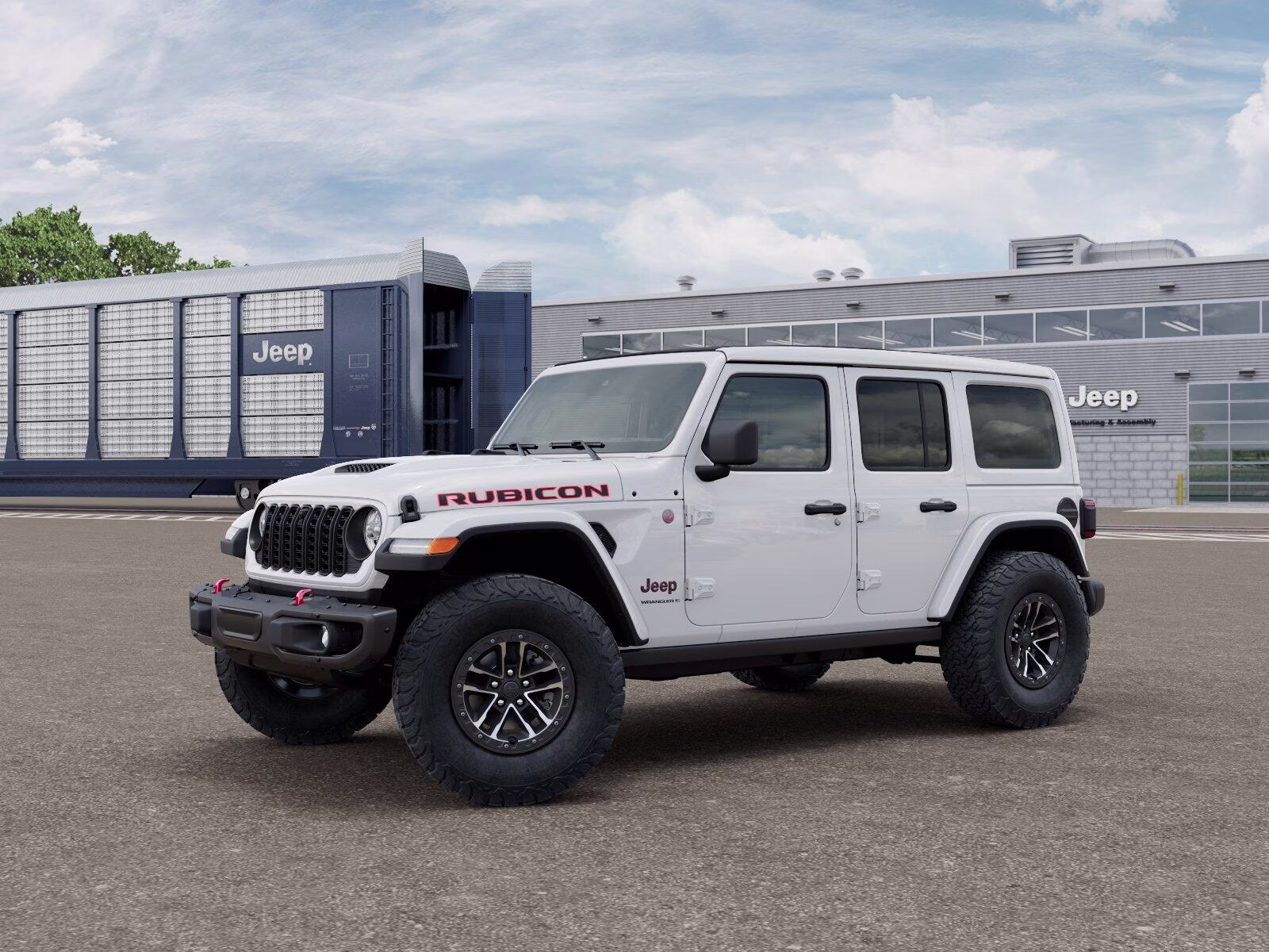 2026 Bright White Clear Coat Jeep Wrangler Wrangler 4-door Rubicon X 4X4 4-door