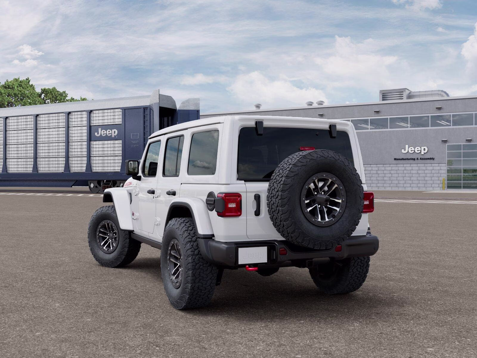 2026 Bright White Clear Coat Jeep Wrangler Wrangler 4-door Rubicon X 4X4 4-door