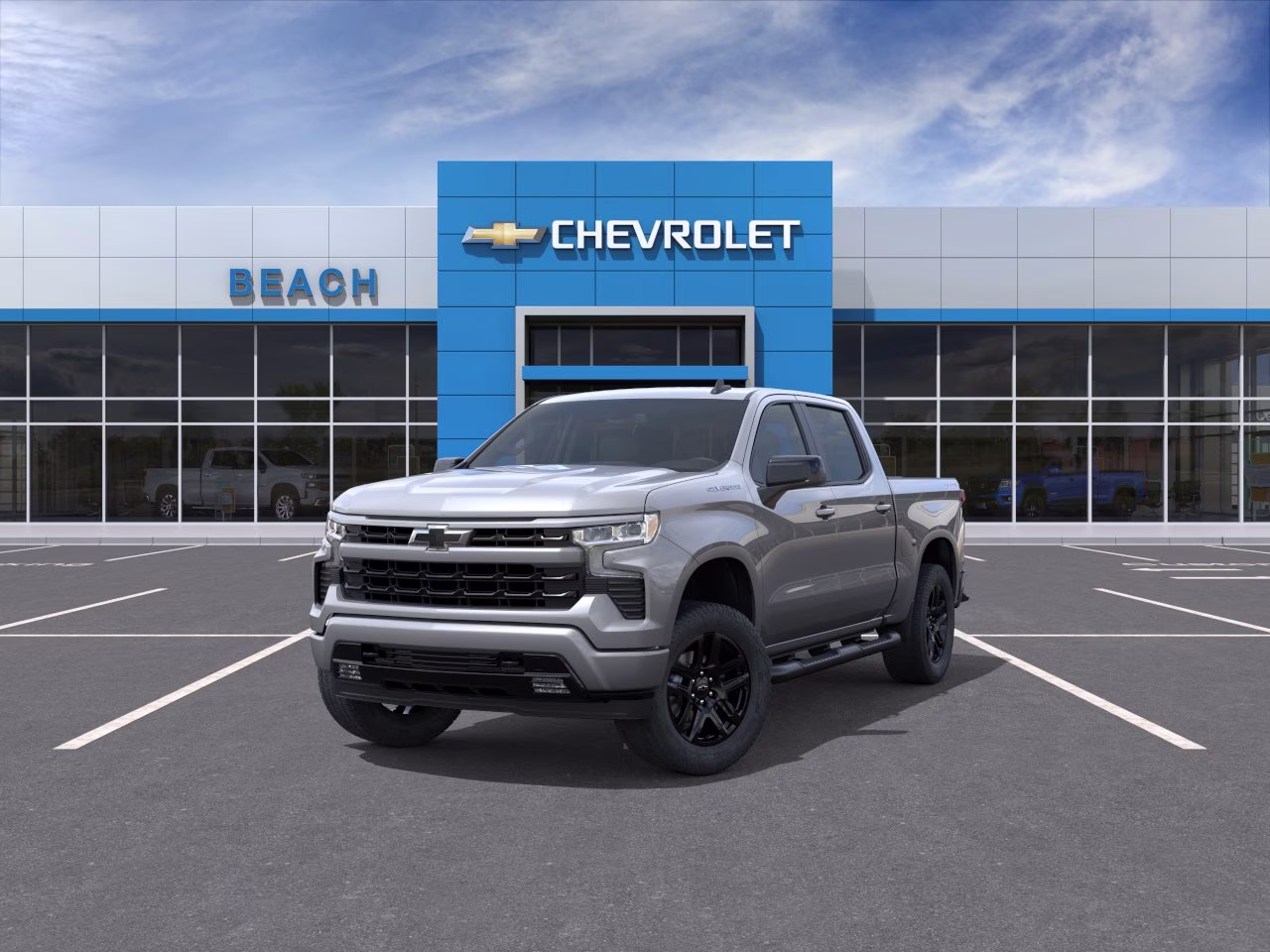 2026 Sterling Gray Metallic Chevrolet Silverado 1500 RST 4X4 Truck
