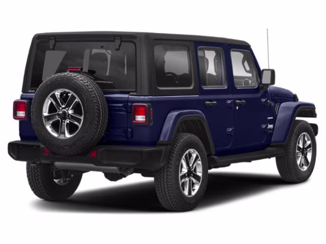 2020 Ocean Blue Metallic Clearcoat Jeep Wrangler Unlimited Unlimited Sahara 4X4 Convertible