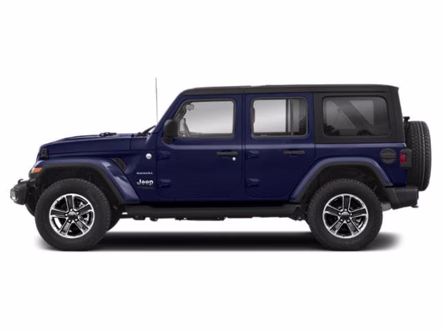 2020 Ocean Blue Metallic Clearcoat Jeep Wrangler Unlimited Unlimited Sahara 4X4 Convertible
