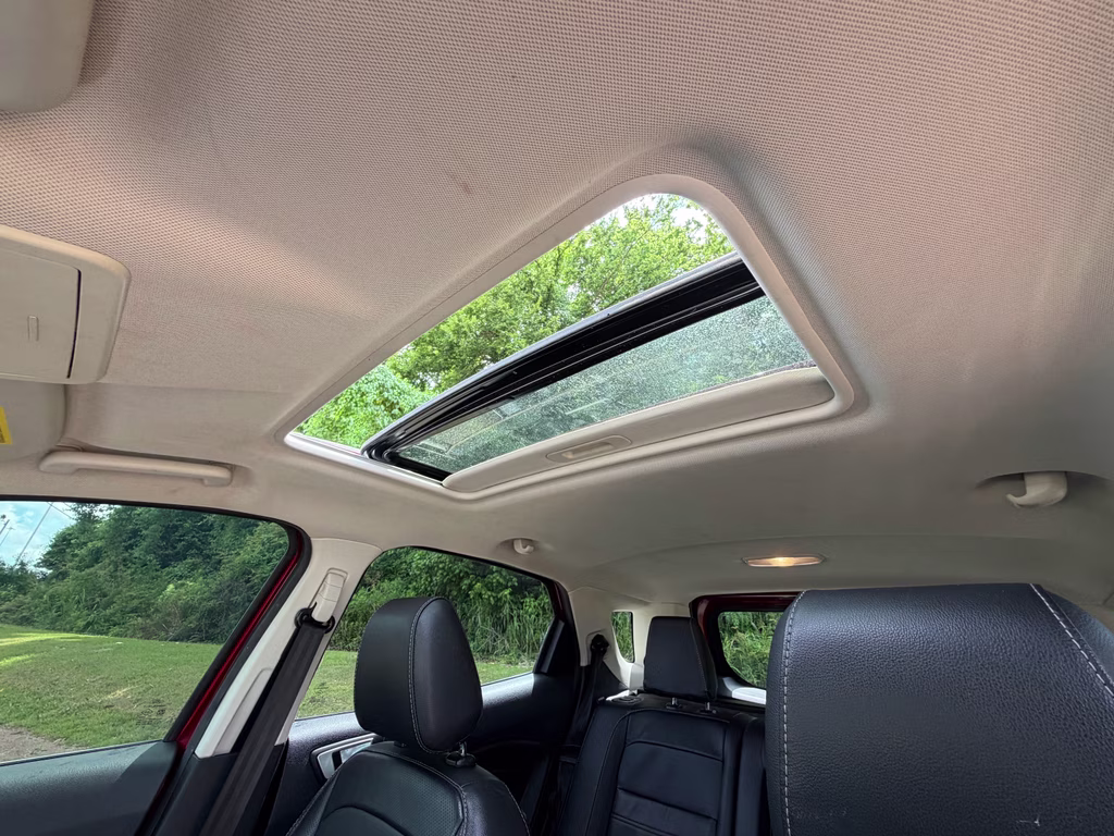 2018 Ruby Red Metallic Tinted Clearcoat Ford EcoSport Titanium FWD SUV