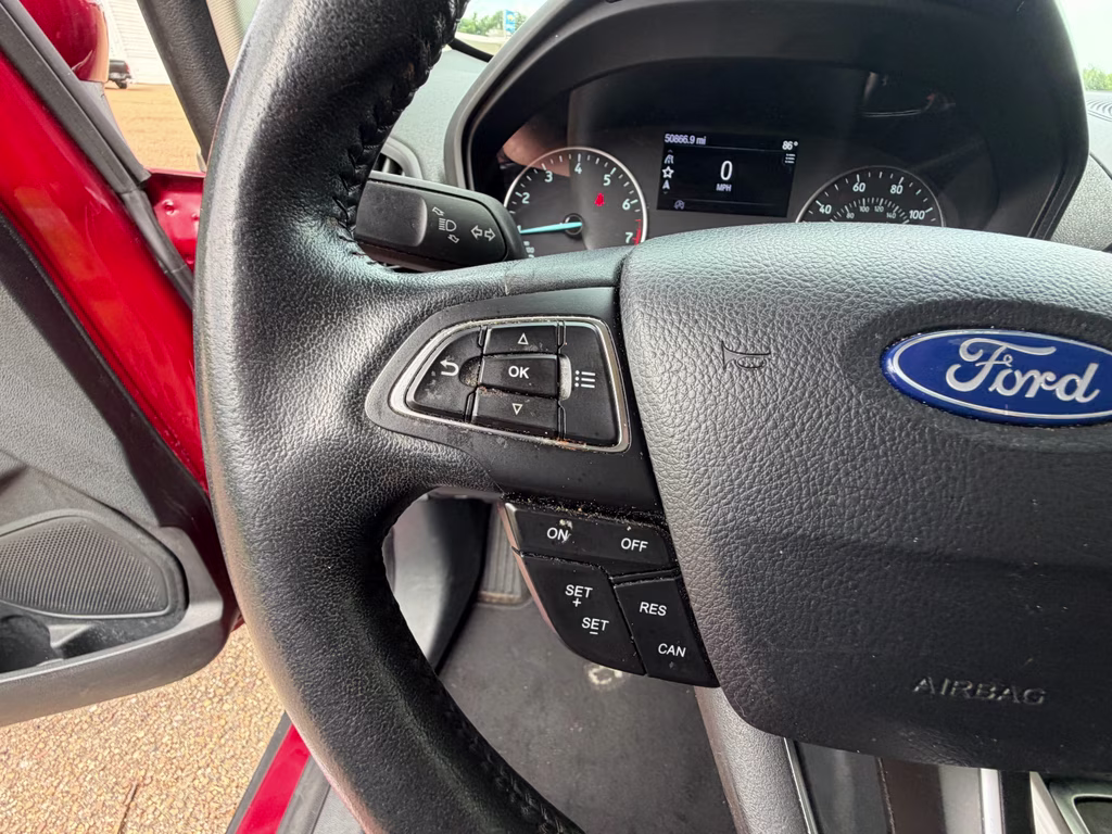 2018 Ruby Red Metallic Tinted Clearcoat Ford EcoSport Titanium FWD SUV
