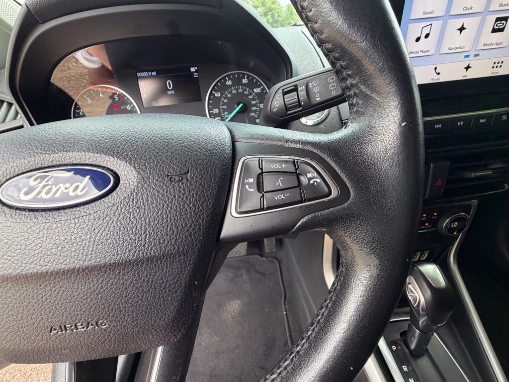 2018 Ruby Red Metallic Tinted Clearcoat Ford EcoSport Titanium FWD SUV