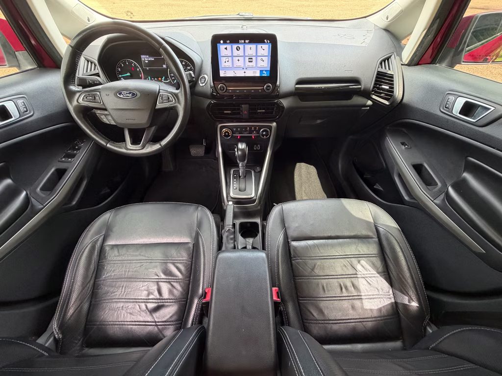 2018 Ruby Red Metallic Tinted Clearcoat Ford EcoSport Titanium FWD SUV