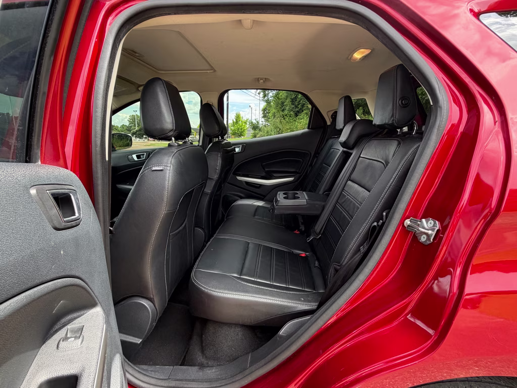 2018 Ruby Red Metallic Tinted Clearcoat Ford EcoSport Titanium FWD SUV