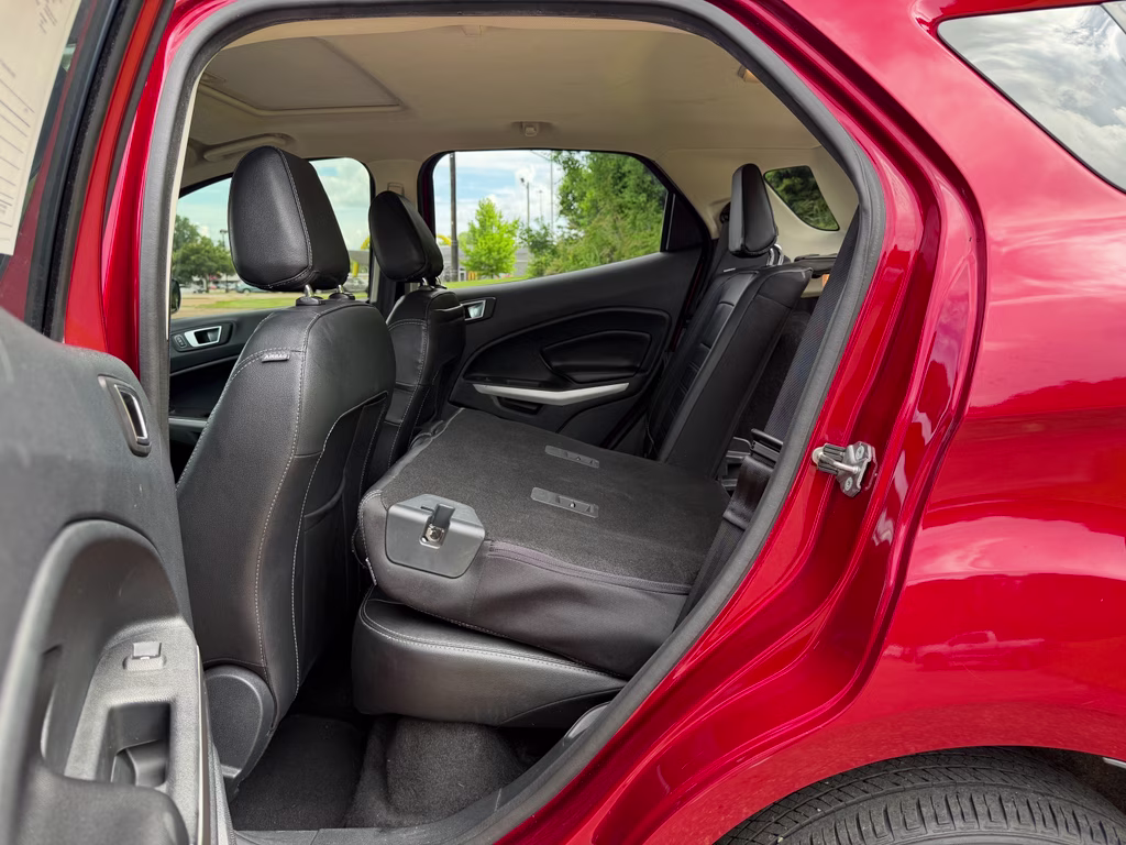 2018 Ruby Red Metallic Tinted Clearcoat Ford EcoSport Titanium FWD SUV