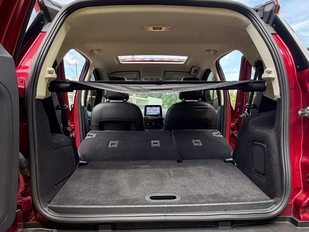 2018 Ruby Red Metallic Tinted Clearcoat Ford EcoSport Titanium FWD SUV