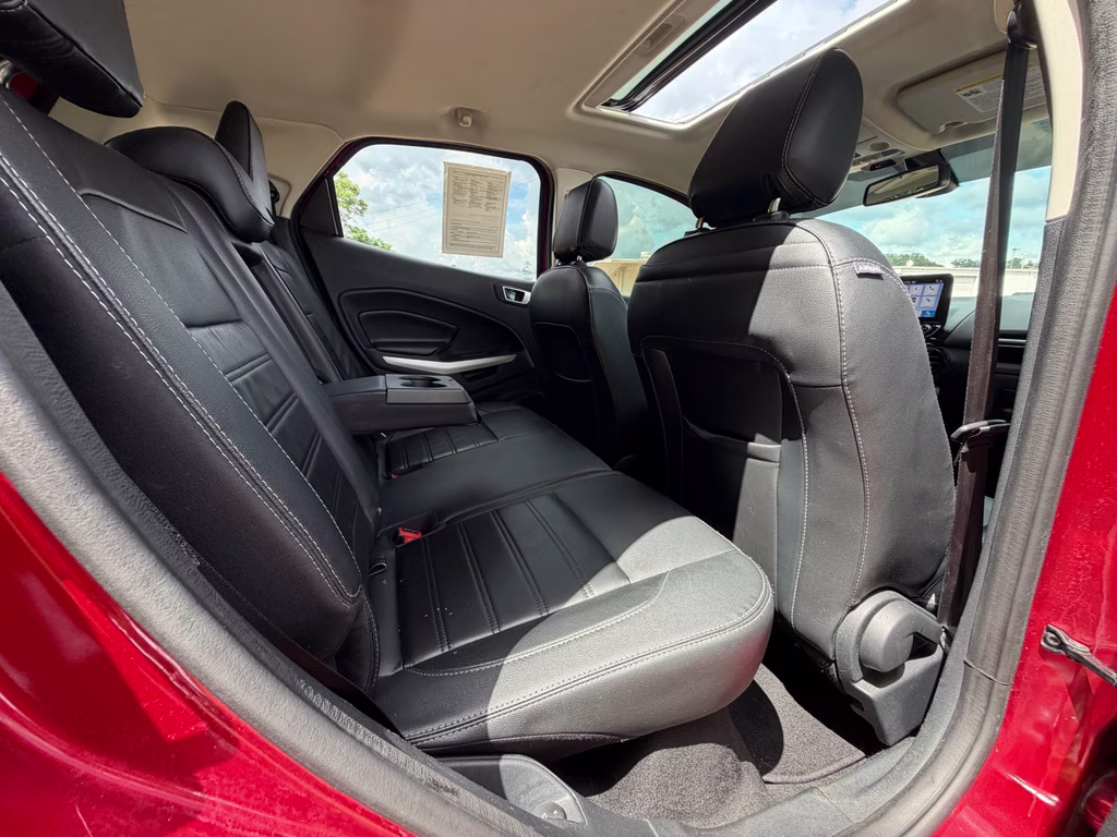 2018 Ruby Red Metallic Tinted Clearcoat Ford EcoSport Titanium FWD SUV