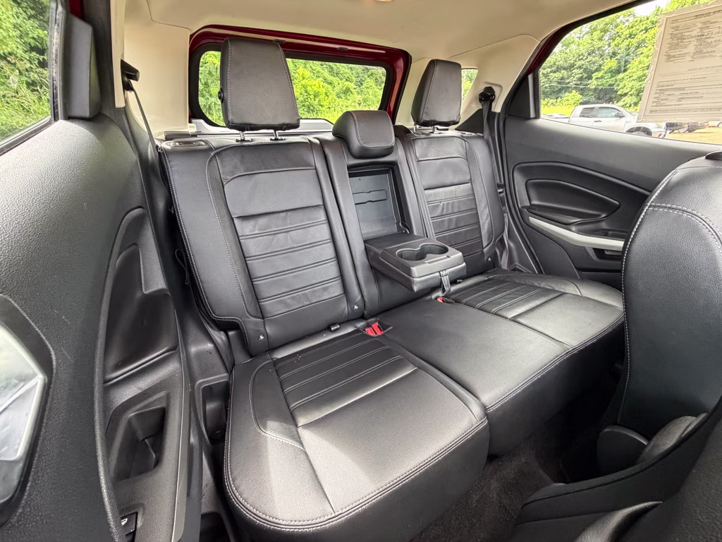 2018 Ruby Red Metallic Tinted Clearcoat Ford EcoSport Titanium FWD SUV
