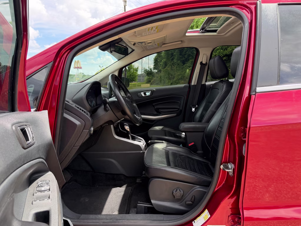2018 Ruby Red Metallic Tinted Clearcoat Ford EcoSport Titanium FWD SUV