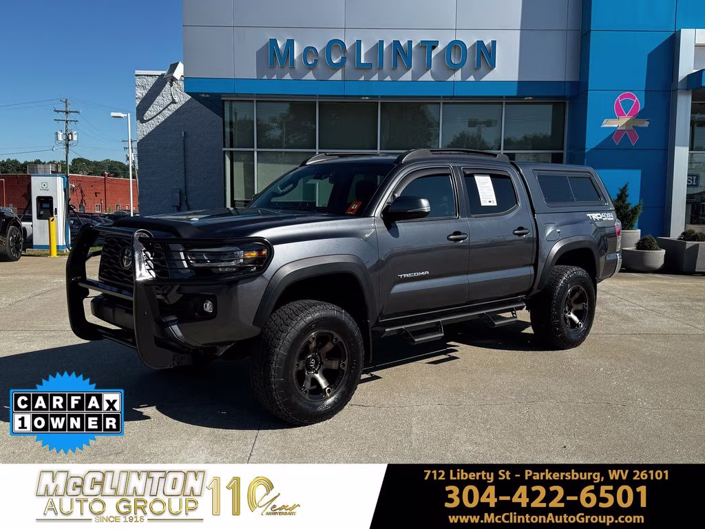 2023 Magnetic Gray Metallic Toyota Tacoma TRD Off-Road 4X4 Truck