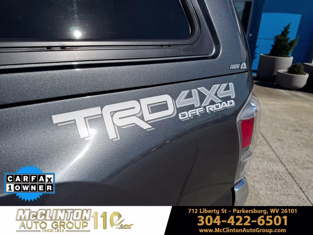 2023 Magnetic Gray Metallic Toyota Tacoma TRD Off-Road 4X4 Truck