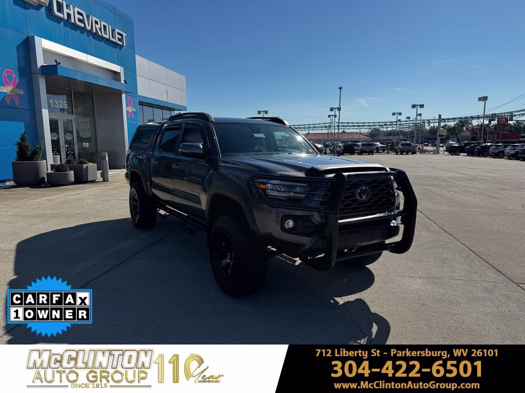 2023 Magnetic Gray Metallic Toyota Tacoma TRD Off-Road 4X4 Truck
