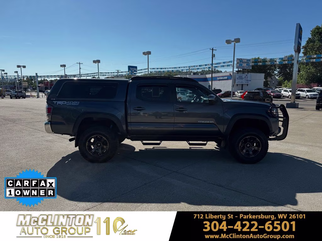 2023 Magnetic Gray Metallic Toyota Tacoma TRD Off-Road 4X4 Truck